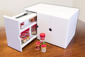 Spice Organizer Rack with Pull Out Drawers - Image 1