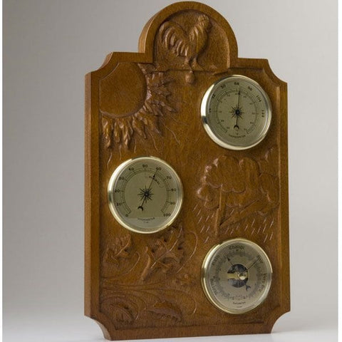 Carved Weather Station - Image 1