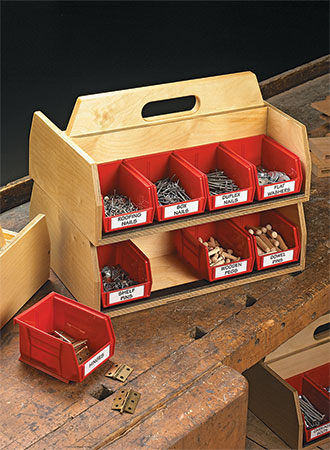 Stackable Tool Totes woodworking plan