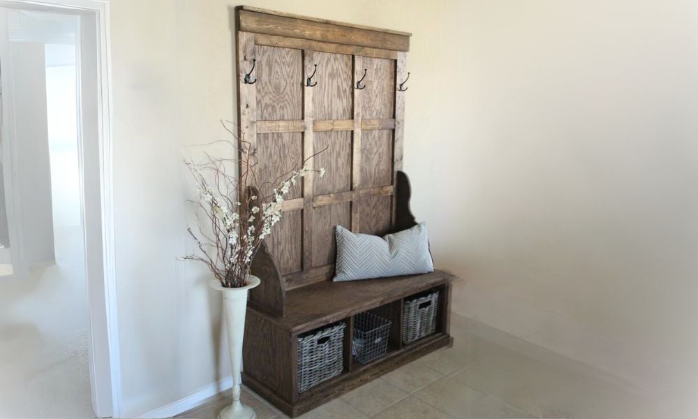 Farmhouse Hall Tree - Image 1