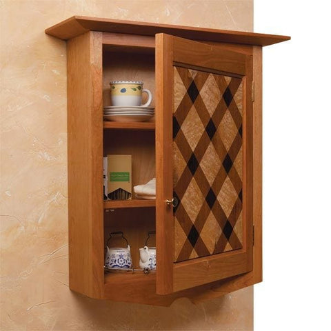 Quilt-Front Wall Cabinet – Downloadable Plan - Image 1