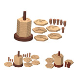 Wooden stacker puzzle plan - Image 1
