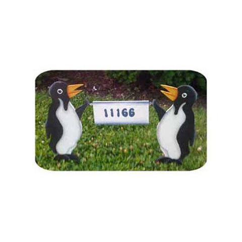 Woodworking Project Paper Plan to Build Polly Penguin Welcome - Image 1