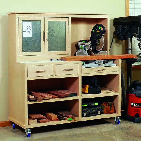 Miter Saw Station Plan - Image 1