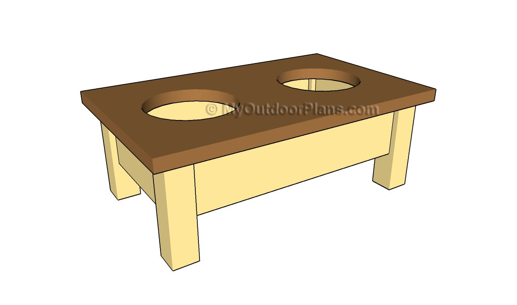 DOG FEED STATION PLANS - Image 1