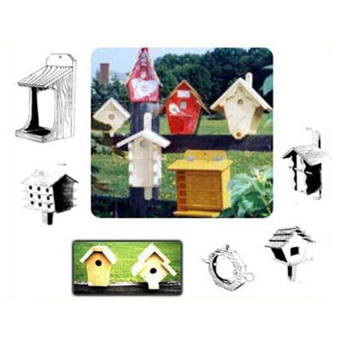 Woodworking Project Paper Plan to Build 27 Birdhouses and Feeders - Image 1