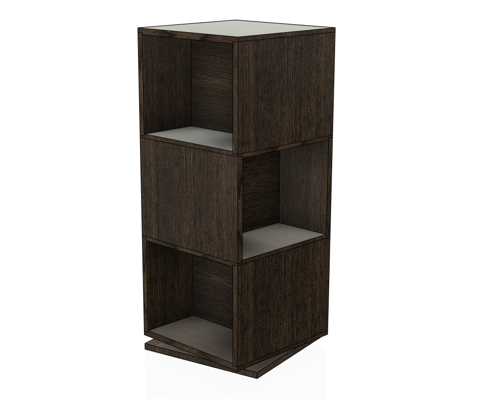Fisher’s Swivel Bookcase woodworking plan