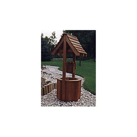 Woodworking Project Paper Plan to Build Garden Wishing Well - Image 1