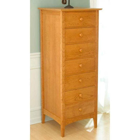 Woodworking Project Paper Plan to Build 7 Drawer Lingerie Chest - Image 1