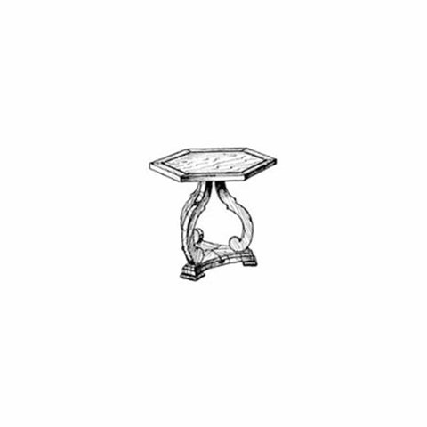 Woodworking Project Paper Plan to Build Spanish End Table - Image 1