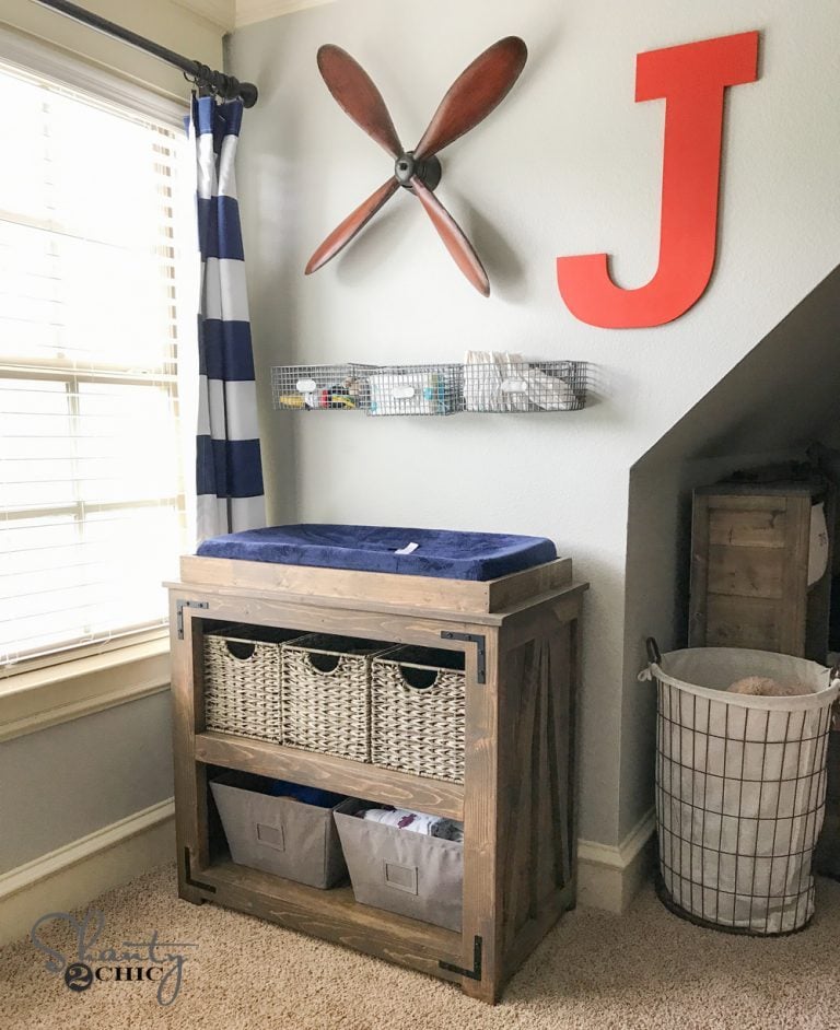DIY Changing Table Free Plans and Video Tutorial! - Image 1