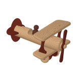 Vintage toy plane plan - Image 1