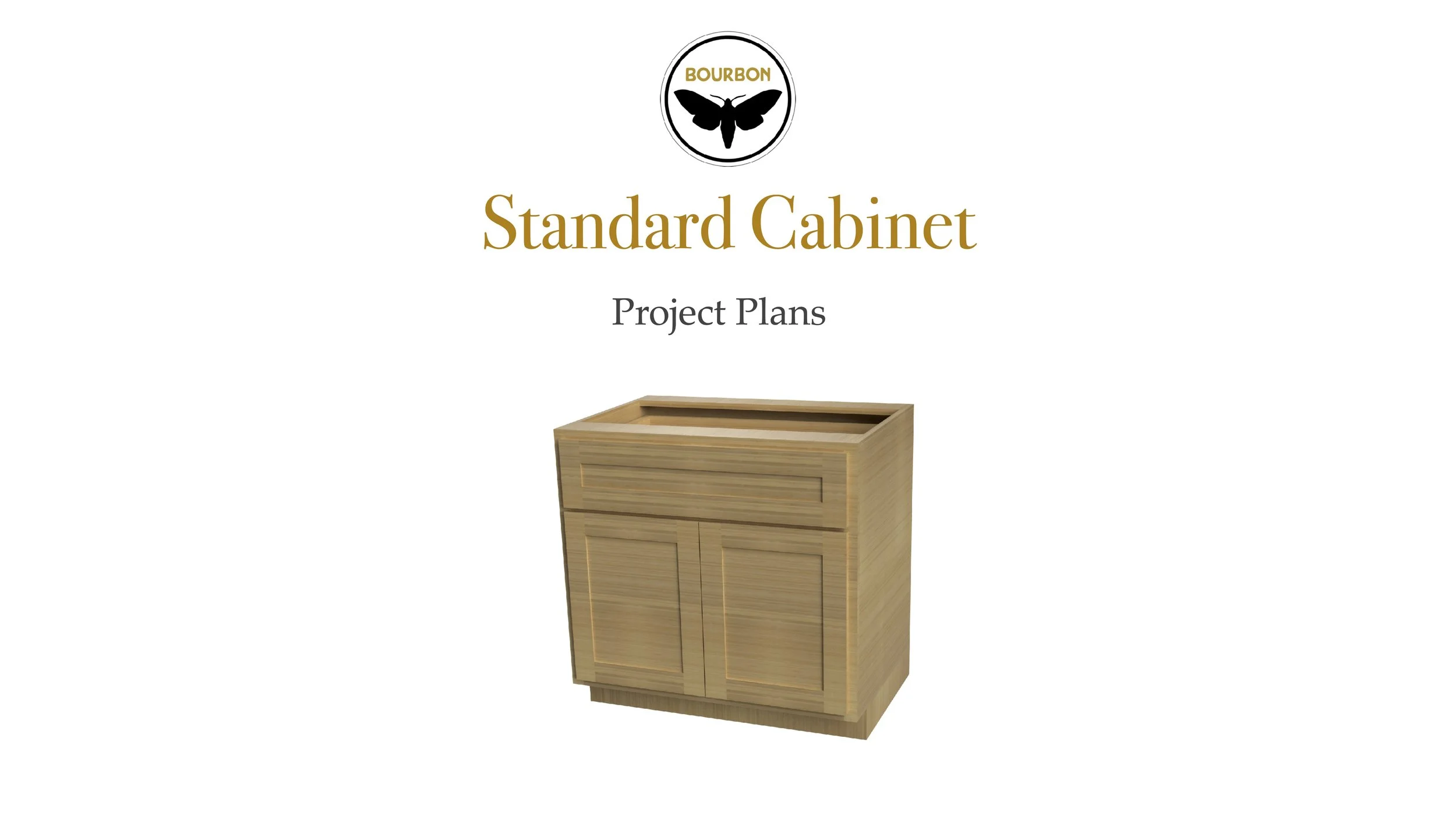 Standard Cabinet Plans - Image 1