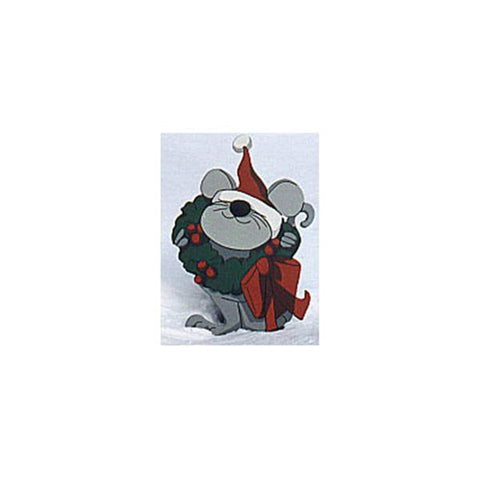 Woodworking Project Paper Plan to Build Christmas Mouse - Image 1