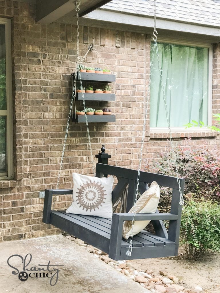 DIY $40 Farmhouse Porch Swing - Image 1