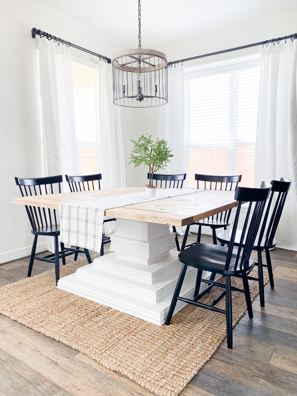DIY Square Dining Table - Image 1