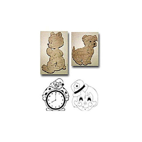 Woodworking Project Paper Plan to Build 10 Kids’ Clock - Image 1