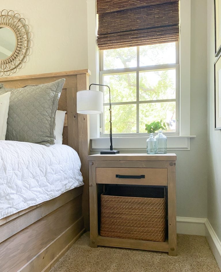 DIY King Bed Nightstands woodworking plan