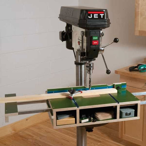 Tricked Out Drill Press Table – Downloadable Plan - Image 1