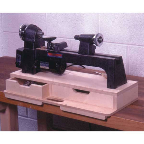 Woodworking Project Paper Plan to Build Portable Mini-Lathe Base - Image 1