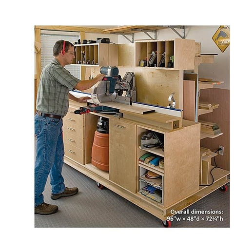 Crosscut Station / Lumber Rack – Downloadable Plan - Image 1