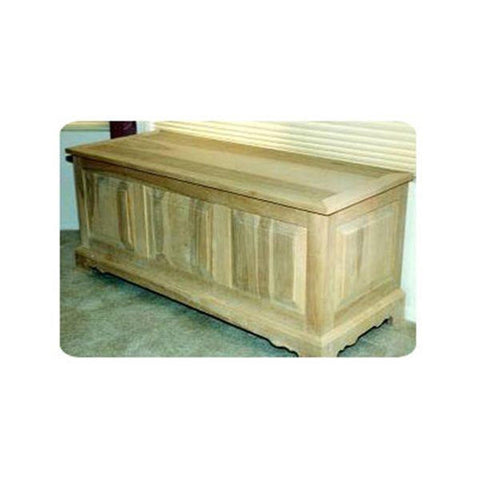 Woodworking Project Paper Plan to Build Raised Panel Hope Chest - Image 1