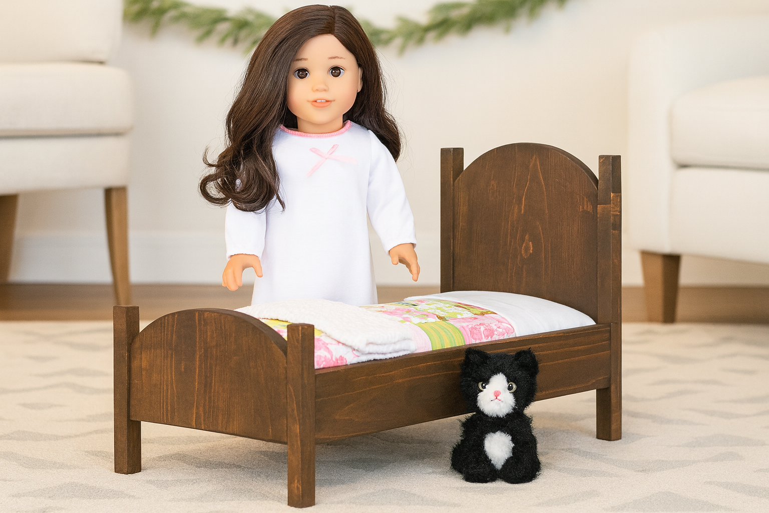 Easy Build American Girl Doll Bed - Image 1