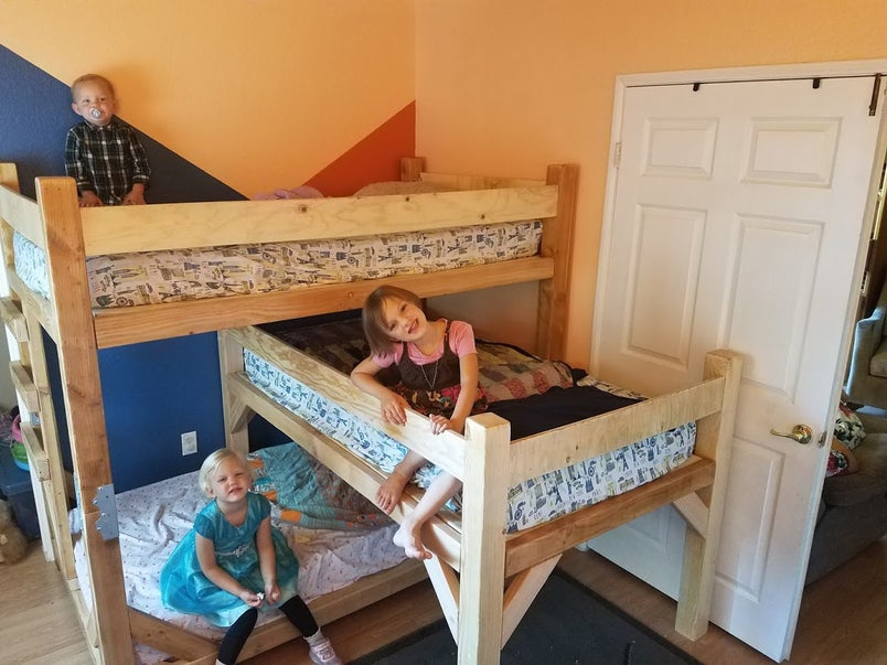 Children’s Triple Bunk Bed - Image 1