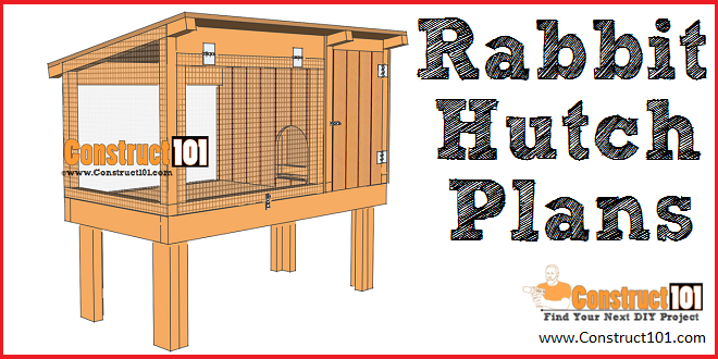Rabbit Hutch Plans – Step-By-Step Plans woodworking plan