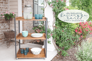Industrial Beverage Cart - Image 1