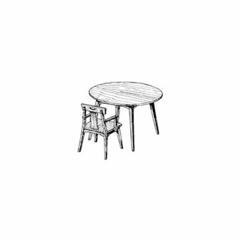 Woodworking Project Paper Plan to Build Child’s Table and Chair - Image 1