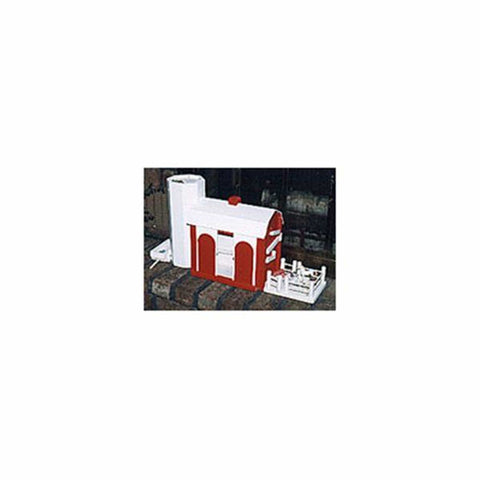 Woodworking Project Paper Plan to Build Barn and Silo Marble Toy - Image 1