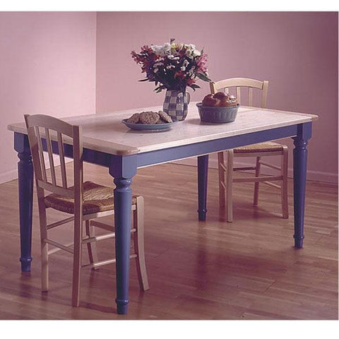 Woodworking Project Paper Plan to Build Country-Style Table - Image 1