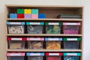 Lego Storage Shelf woodworking plan