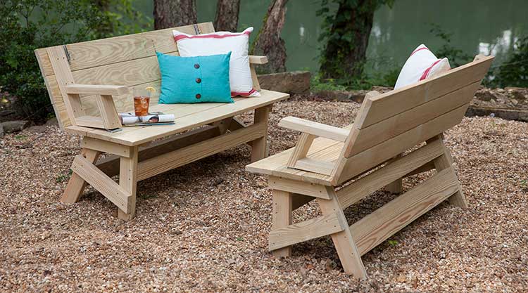 Convertible Table woodworking plan