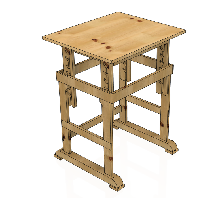 Fisher’s Adjustable Desk - Image 1