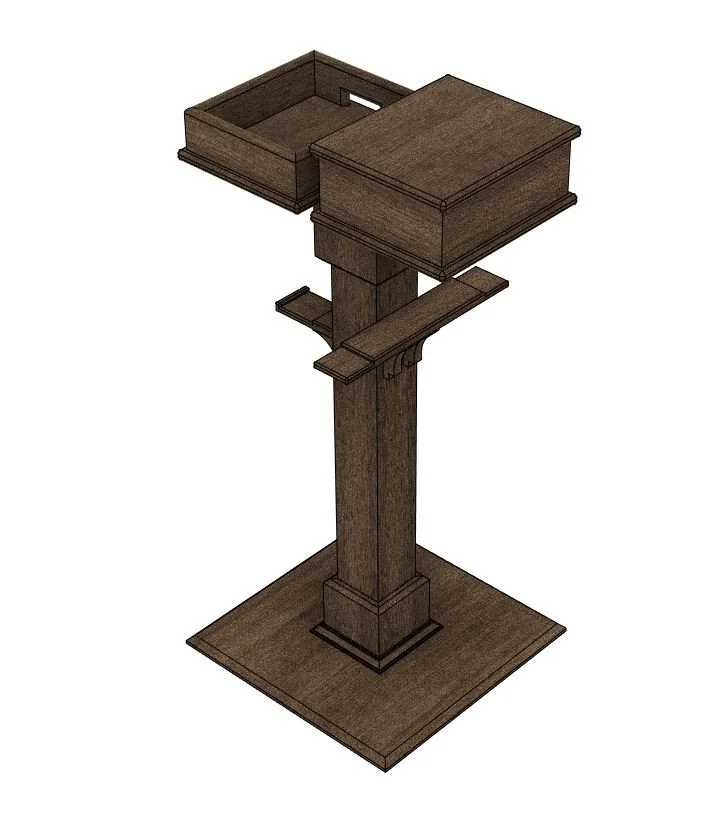 Fisher’s Police Gear Stand - Image 1