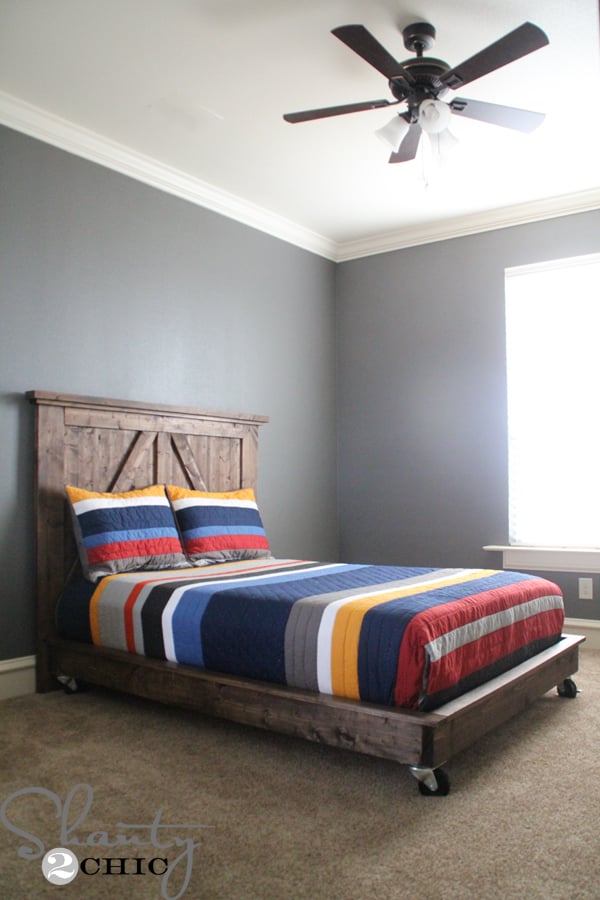 DIY Platform Bed on Wheels - Image 1