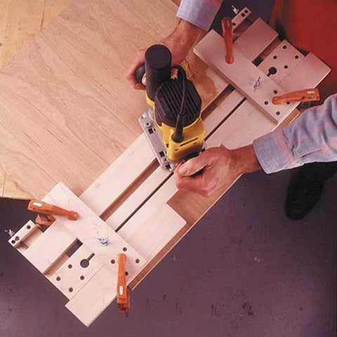 Woodworking Project Paper Plan to Build Fail-Safe Router Jig - Image 1