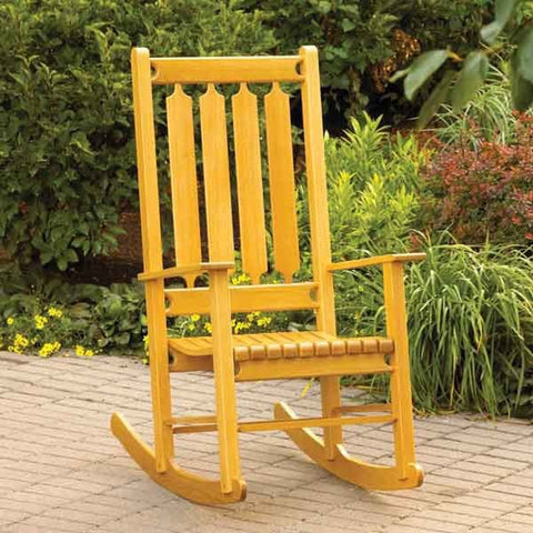 Woodworking Project Paper Plan to Build Classic Rocker - Image 1