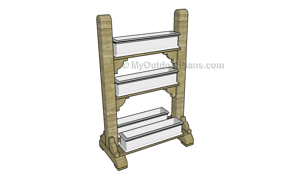 GARDEN PLANT STAND PLANS - Image 1