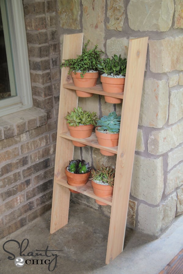 $10 Ladder Planter - Image 1