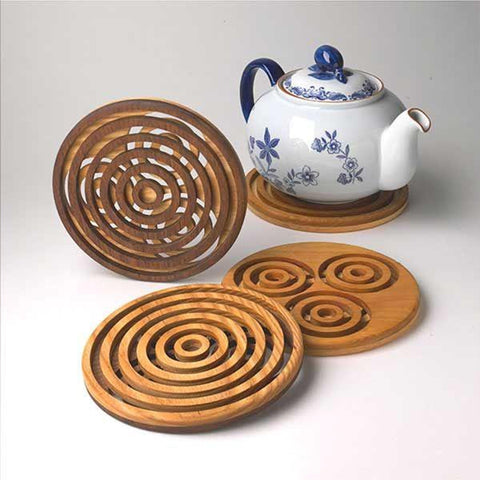 Downloadable Woodworking Project Plan to Build Trivet Pursuit - Image 1