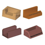 Desktop business card holder plan woodworking plan
