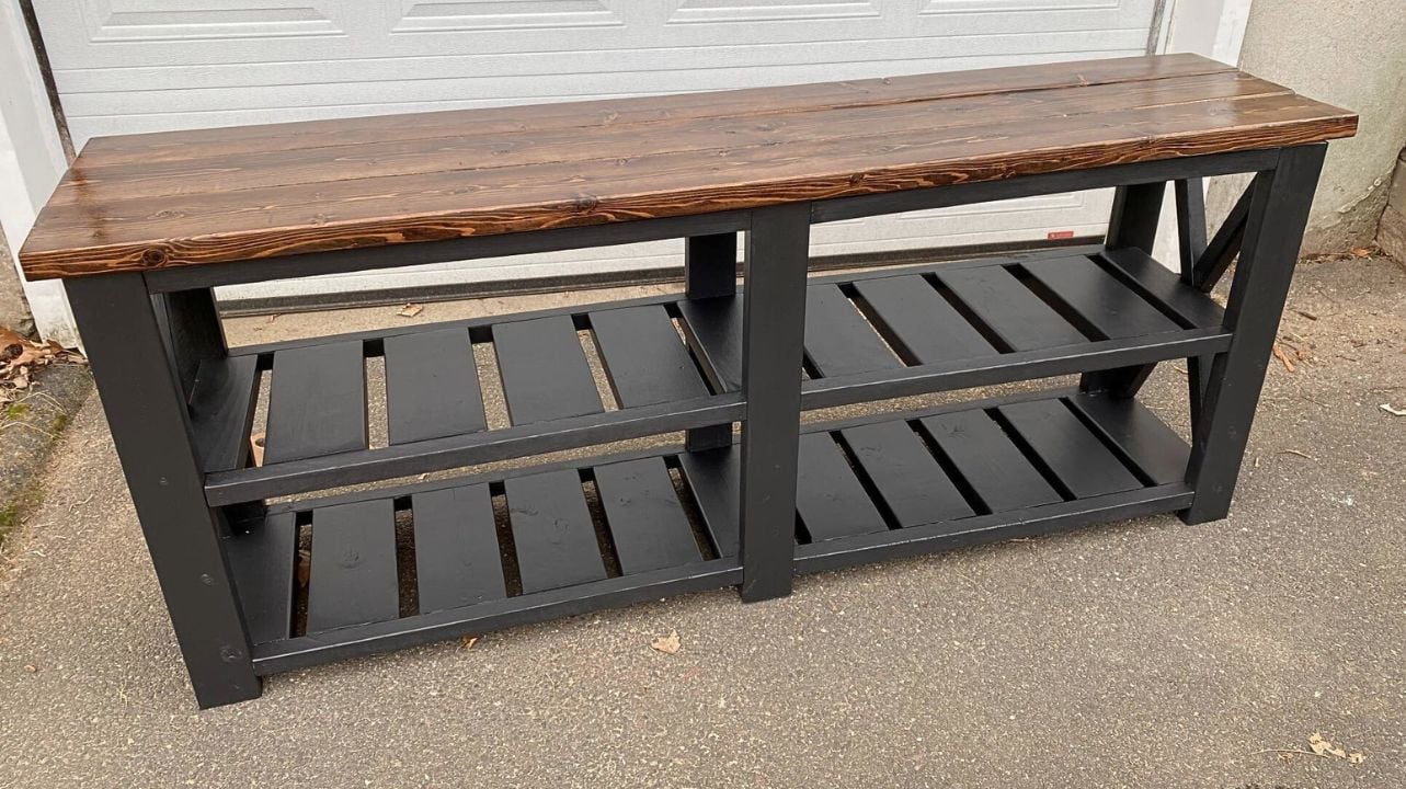 Farmhouse Console Table - Image 1