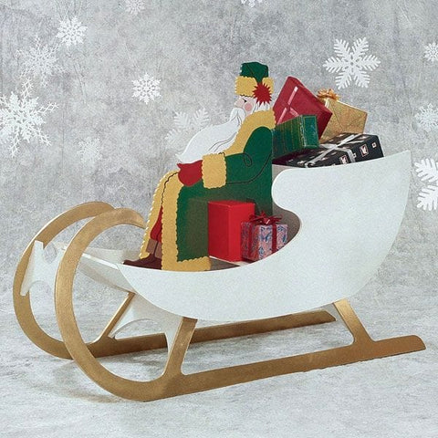 Woodworking Project Paper Plan to Build Sleigh For Saint Nick - Image 1