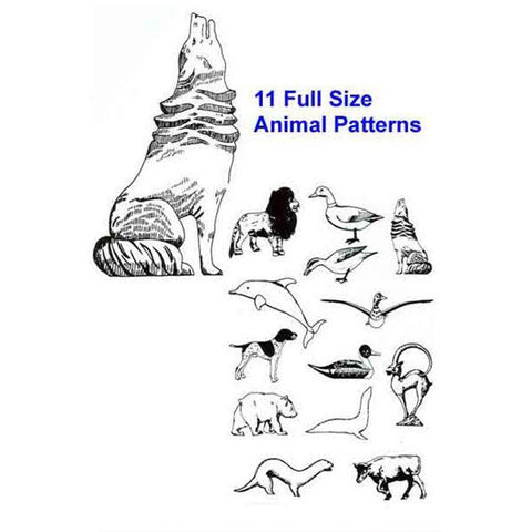 Woodworking Project Paper Plan to Build Woodcarver’s Animal - Image 1