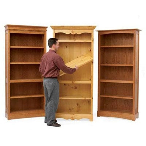 Woodworking Project Paper Plan to Build Trio of Bookcases - Image 1