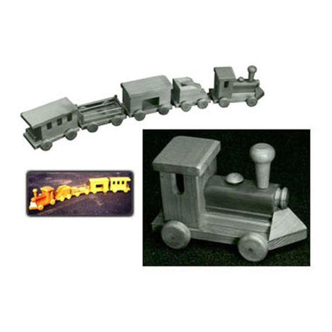 Woodworking Project Paper Plan to Build Toy Train - Image 1