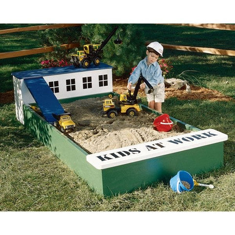 Woodworking Project Paper Plan to Build Sandbox - Image 1